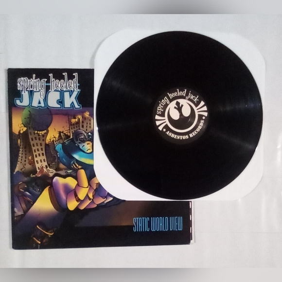 Vinyl Other - 😎RARE Spring Heeled Jack Static World View Vinyl LP😎